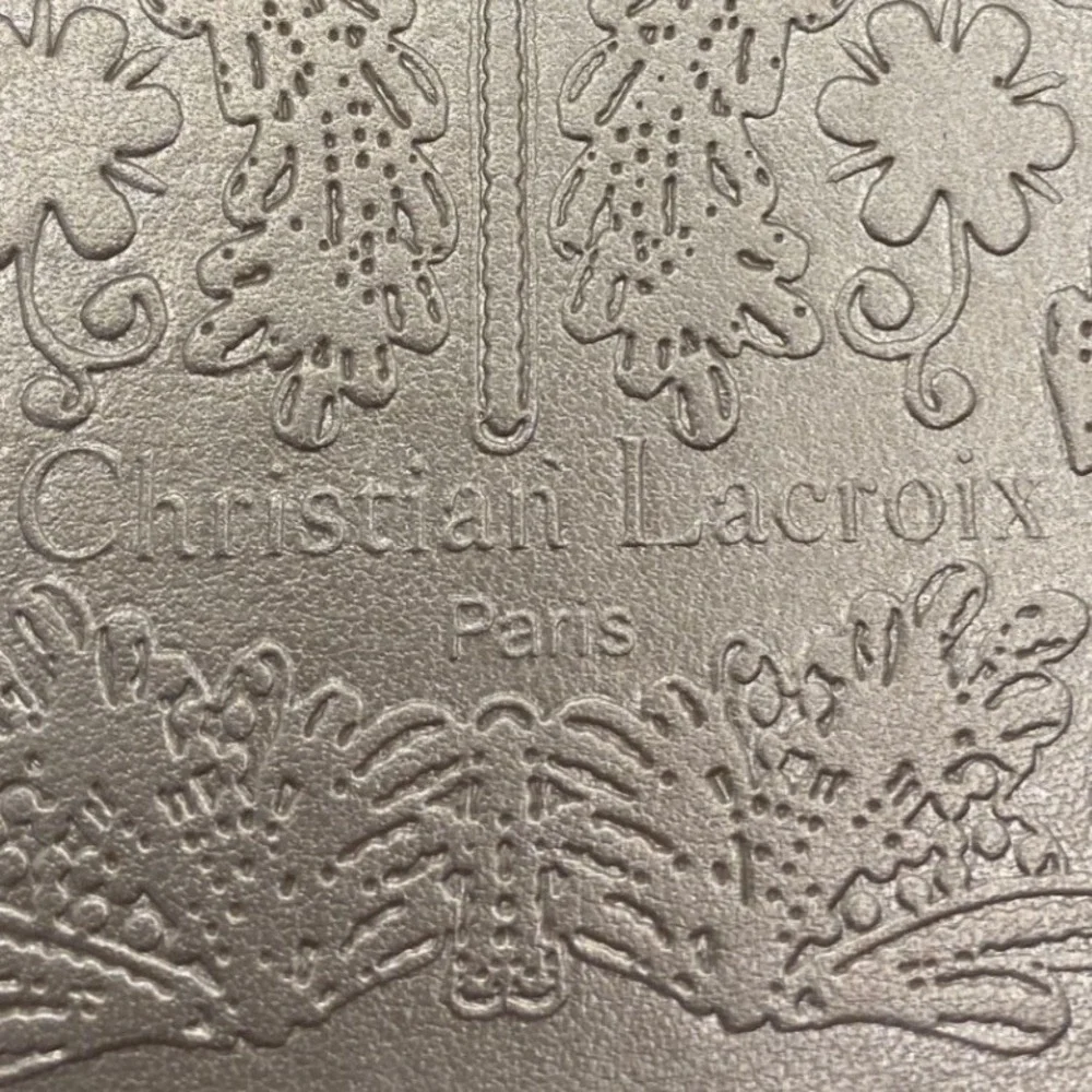 Christian Lacroix Paris Paseo Gold‎ Embossed Journal Notebook Metallic Gold 8x6
